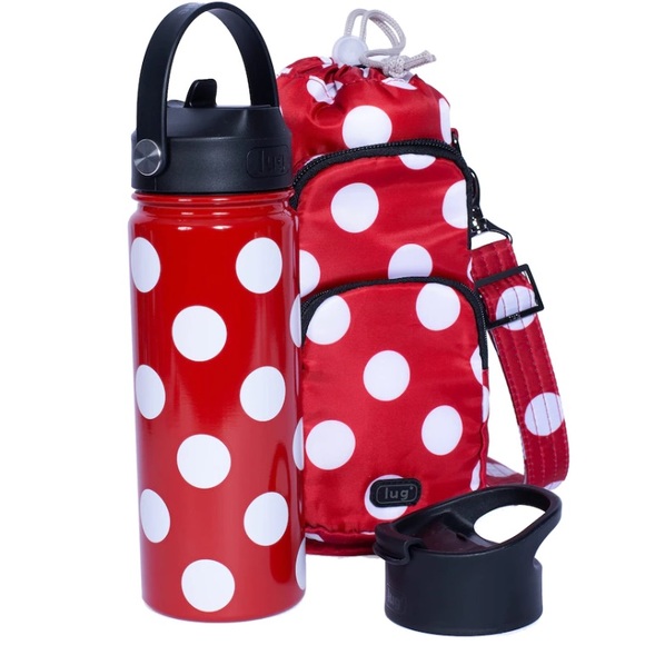 lug Dining Nwt Lug Huggie Crossbody And Chuggie Water Bottle Set In